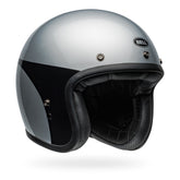 Bell Helmets Custom 500 Chassis Gloss Silver/Black Helmets